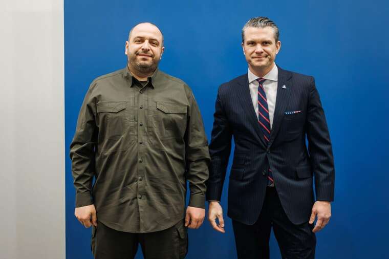 Умеров провел первую встречу с новым министром обороны США Питом Хегсетом