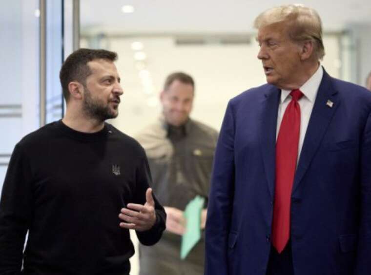 The conversation between Zelenskyy and Trump has ended