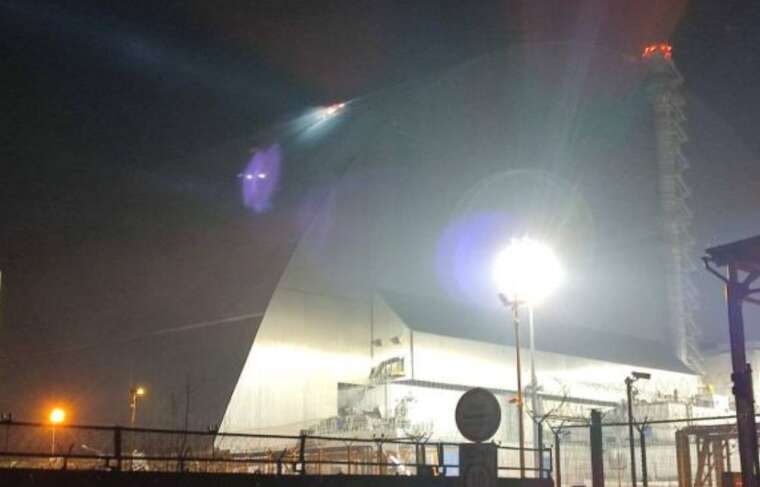 Russian occupiers struck a shelter at the Chornobyl Nuclear Power Plant with a drone at night