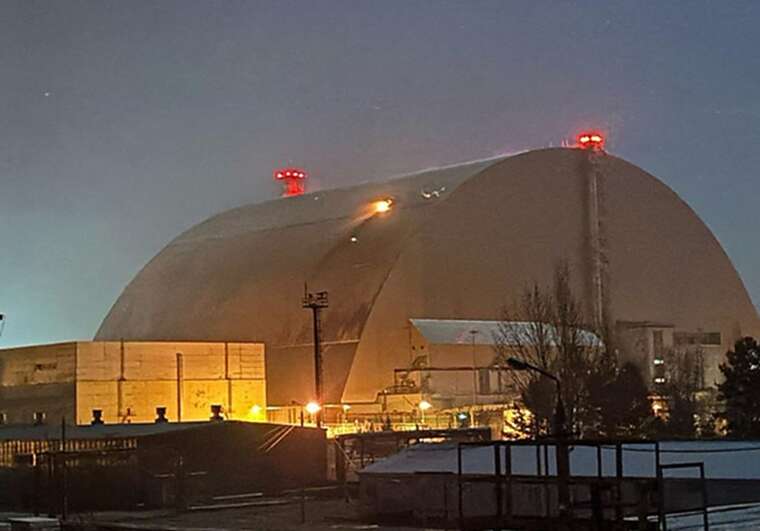 There is a risk of radioactive substances leakage at the Chornobyl Nuclear Power Plant