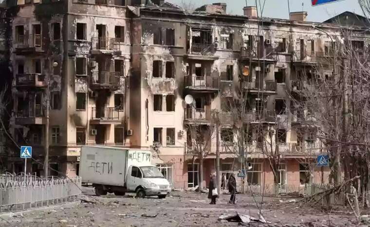 Скільки РФ "хоче вкласти" в будівництво житла в окупованому Маріуполі