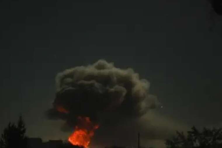 In the Svyatoshynskyi district of Kyiv, fragments of a UAV fell — mayor