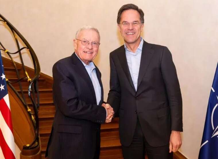 Рютте та Келлог провели зустріч у Брюсселі