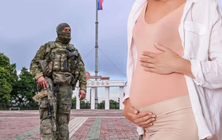 Росіяни почали погрожувати вагітним жінкам, які проживають на окупованих територіях
