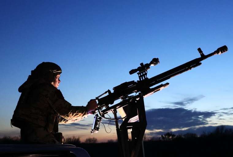 Бійці ППО показали, як знищують російський ударний безпілотник "Shahed"