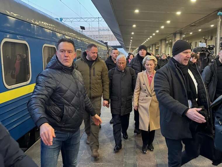 President of the European Commission and President of the European Council arrived in Kyiv