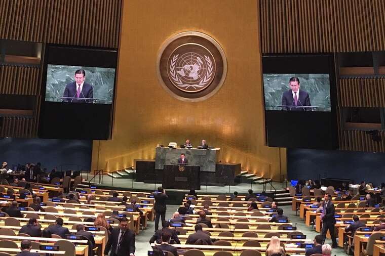 The UN General Assembly adopted a resolution regarding Ukraine
