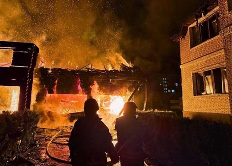 В Киевской области из-за ночной атаки "шахедов" есть жертва, - КОВА