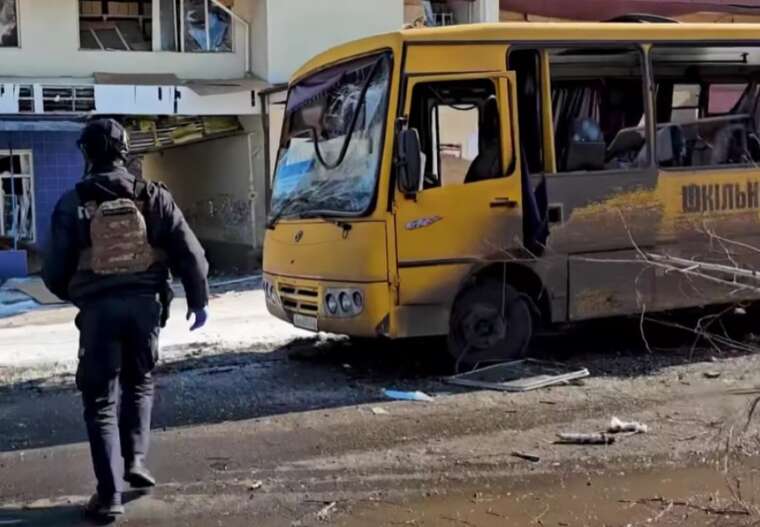 Поліція показала перші хвилини після удару по Костянтинівці