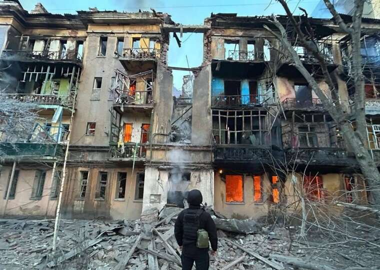 In Kostyantynivka, a residential building was destroyed as a result of an airstrike