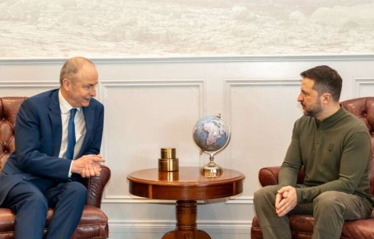 President Zelenskyy held a meeting with the Prime Minister of Ireland