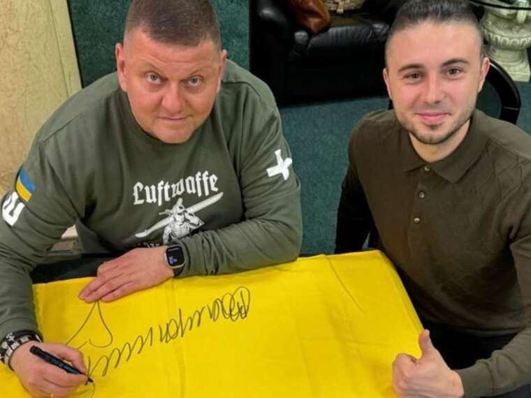 "Антитіла" після концерту в Лондоні зустрілися з Валерієм Залужним