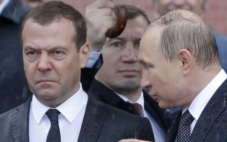 Медведєв заявив, що "вільний світ" потребує нового лідера та назвав ним Путіна