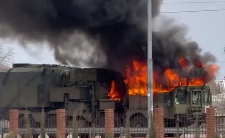 В окупованому Криму горів радар комплексу С-400