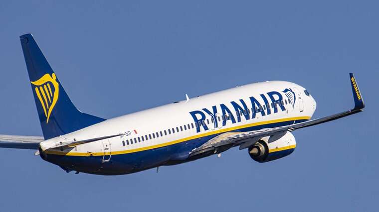 Ryanair скасовує рейси по всій Європі