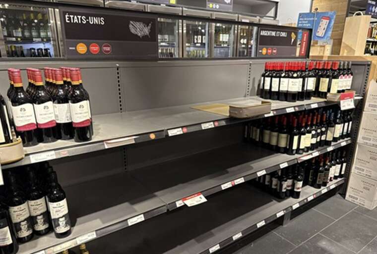 Американские товары исчезают с полок канадских магазинов