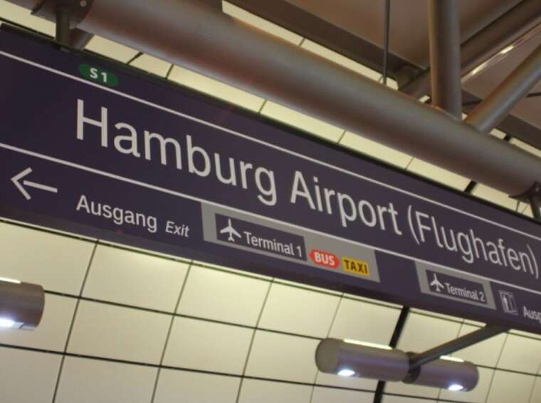 В аэропорту Гамбурга из-за неожиданной забастовки было отменено несколько рейсов