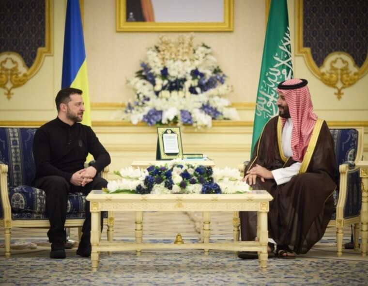 Зеленський обговорив із принцем Саудівської Аравії кроки до завершення війни