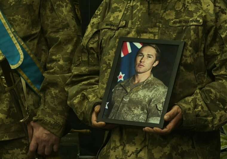 У Києві попрощалися з воїном Міжнародного легіону ГУР Домініком Абеленом