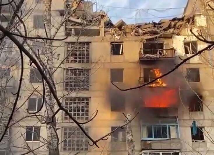 Kostyantynivka suffered from a Russian airstrike: 2 killed and 8 injured