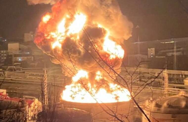 У Росії знову зазнав атаки Туапсинський нафтопереробний завод