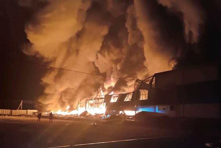 Нічна атака на Чугуївщину: у прокуратурі показали наслідки нічного удару дронів