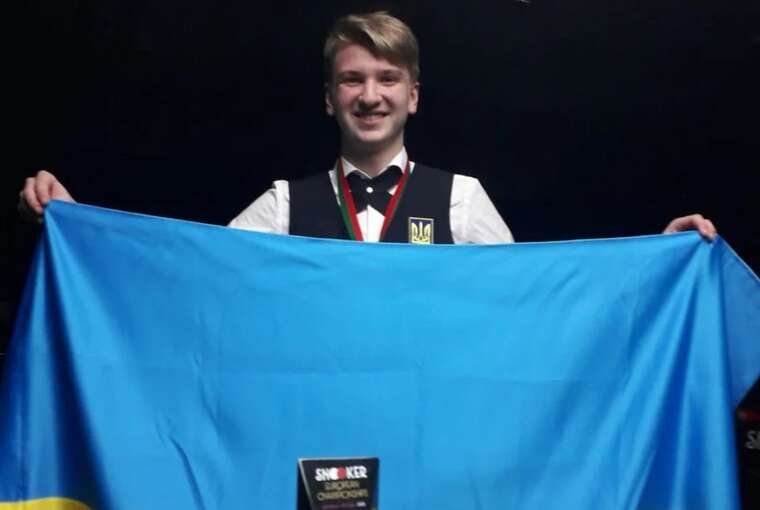 19-летний украинец выиграл молодежный чемпионат Европы по снукеру