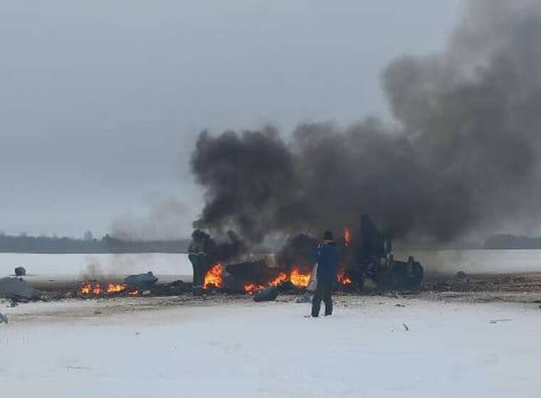 У Ленінградській області розбився військовий гелікоптер Мі-28: екіпаж загинув