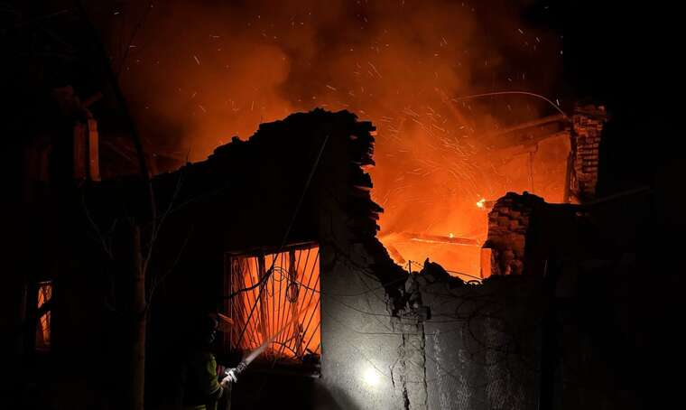 Strike on Slovyansk: rescuers eliminated the consequences of the enemy attack