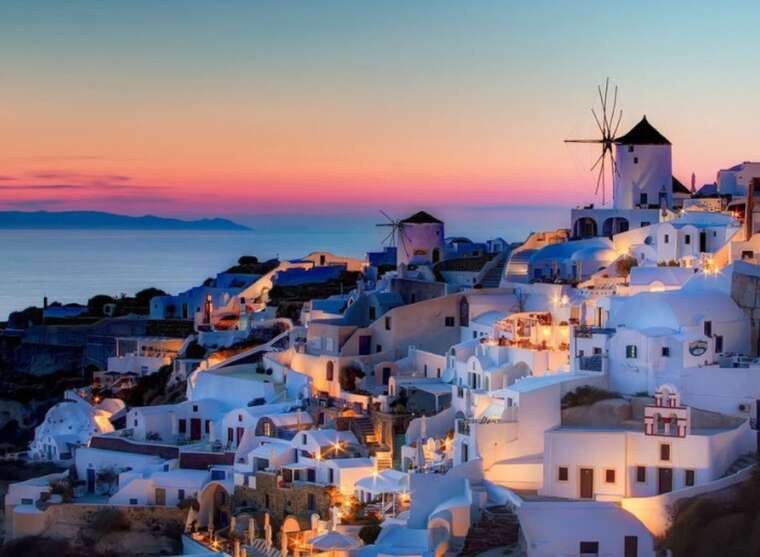 Возле греческого Санторини произошло землетрясение магнитудой 4,1