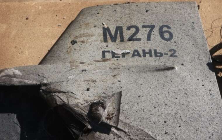 В Киевской области зафиксировано падение обломков сбитых российских дронов