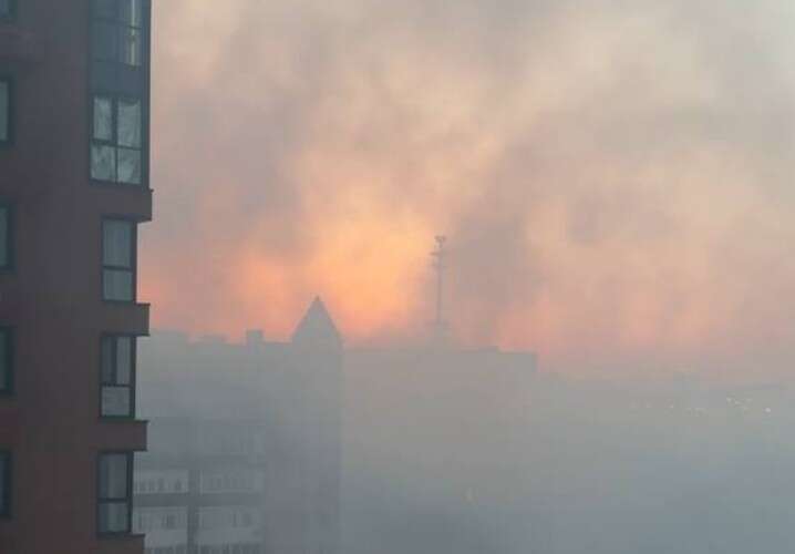 В российском Ростове-на-Дону горит ТЦ «Астор»