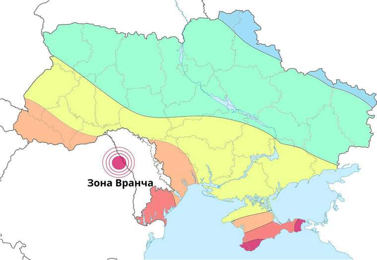 An earthquake occurred this morning near the Odesa region