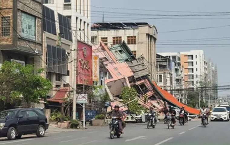 В Мьянме в результате землетрясения погибли минимум 144 человека: 732 получили ранения