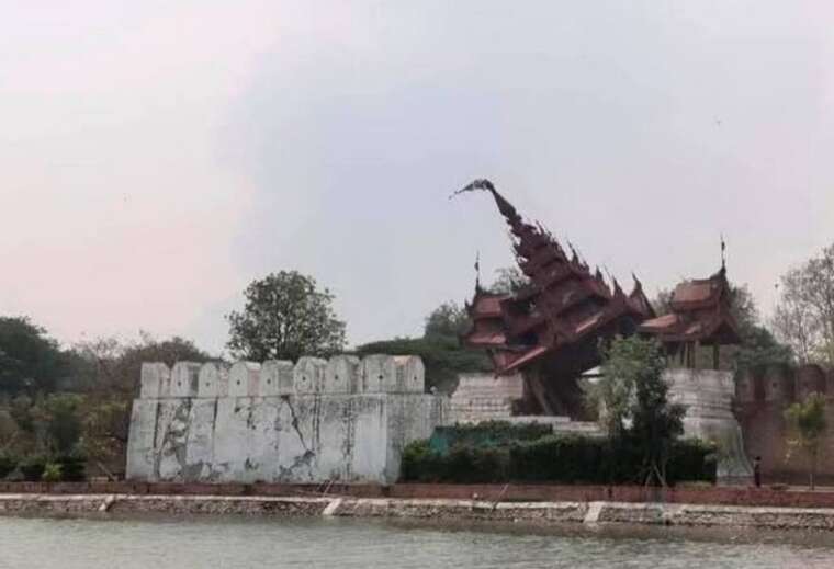 Знаменита пагода Сінб’юме в М’янмі зруйнована після потужного землетрусу