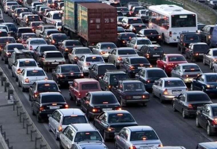 Київ паралізували затори через візит іноземних делегацій