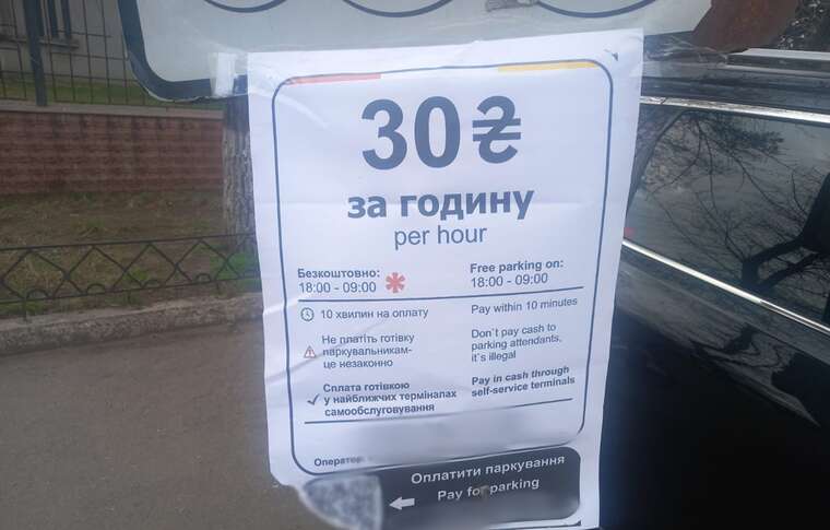 In Odesa, a girl was robbing drivers through a fake parking payment website