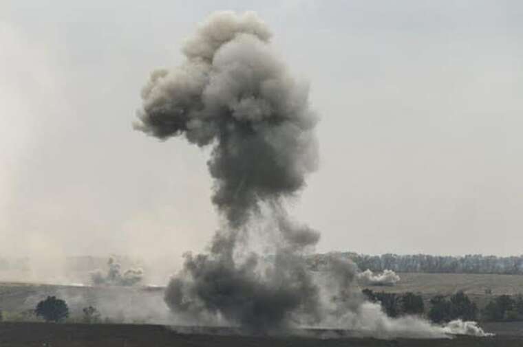 Russians shelled the border areas of Sumy region 67 times: 77 explosions recorded