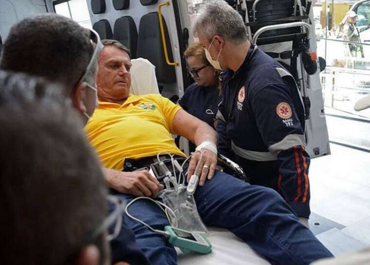 Колишній президент Бразилії Жаїр Болсонару госпіталізований із болями в животі