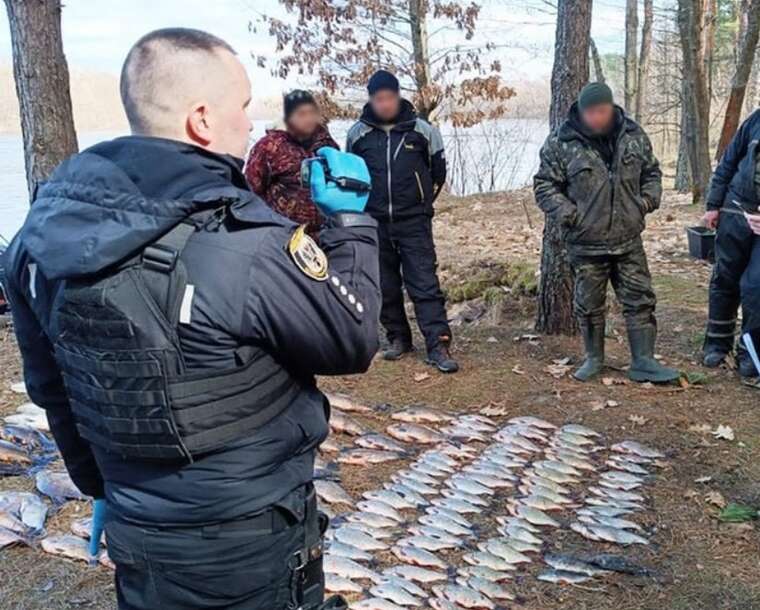 На Чернігівщині чоловік має заплатити майже 600 тисяч гривень за незаконний вилов риби
