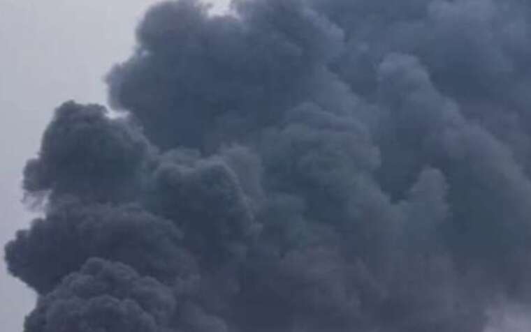 In Dnipro, a series of powerful explosions occurred: there is smoke