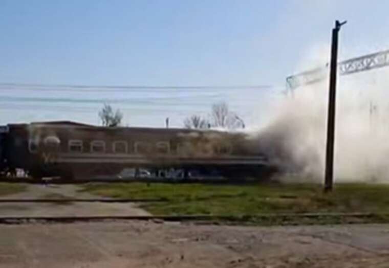 У поїзді Суми-Київ сталася пожежа: загинув залізничник