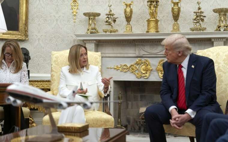 Trump and Meloni made a joint statement regarding Ukraine: "The war must be ended"