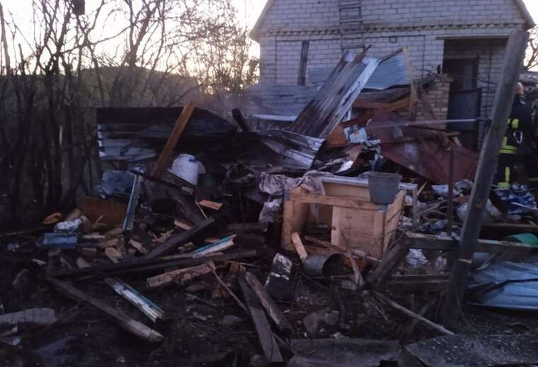 Атака "шахедів": У Дніпропетровській області сталися пожежі