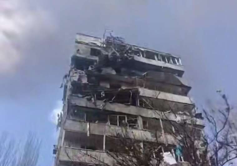 The occupiers launched an attack on Zaporizhzhya: a fire broke out, there are casualties