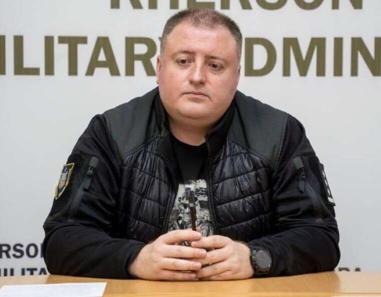 Zelenskyн dismissed the head of the Kherson City Military Administration, Roman Mrochko