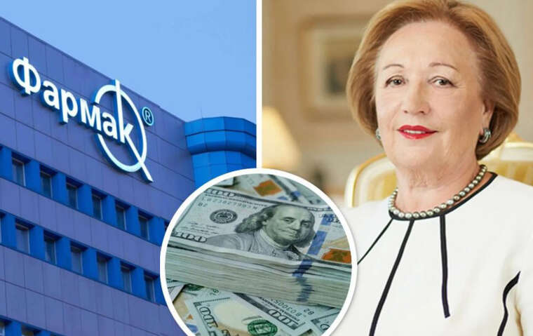 How many billions does "Farmak" of Filya Zhebrovska earn from the Ukrainian army