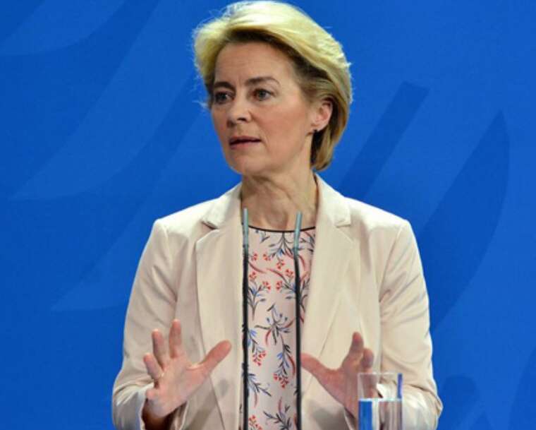 Фон дер Ляєн сподівається на зустріч із Трампом на похороні Папи Франциска