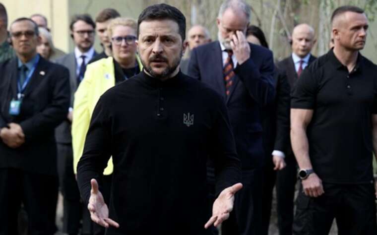 Ukraine will not legally recognize any temporarily occupied territories,  Zelenskyy