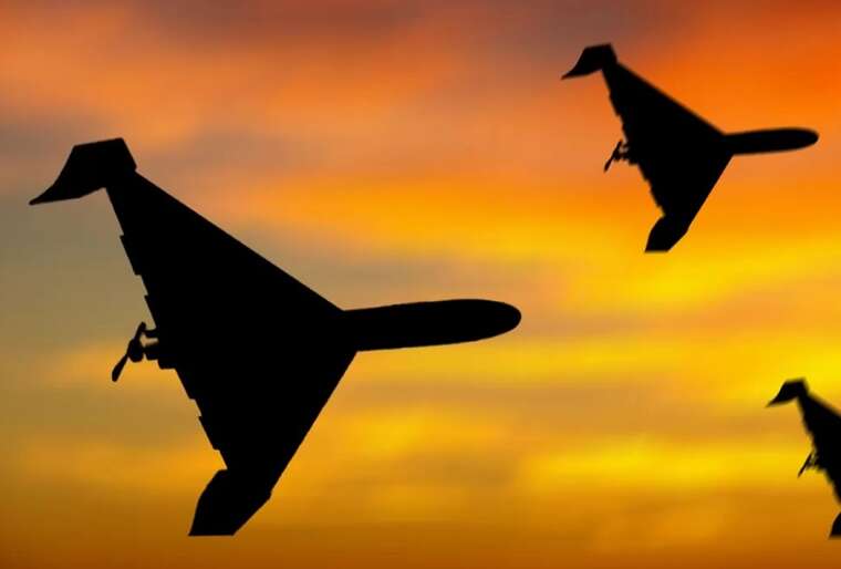 Атака "Шахеда" в Белой Церкви под Киевом: зафиксирован прилёт беспилотника